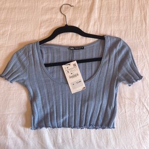 Zara crop top size S